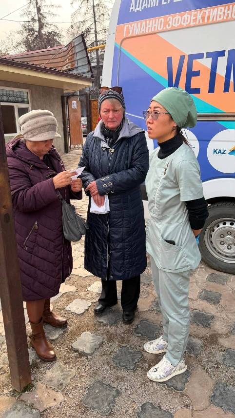 выезд мобильной клиники в Талгар
